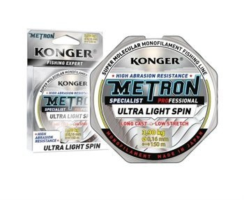 Konger Metron Specialist Pro Ultra Light Spin Schnur 0.18mm / 150m