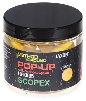 Jaxon Method Ground Scopex Pop-Up Balls 50g / 18mm