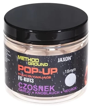Jaxon Method Ground Garlic Pop-Up Balls 50g / 18mm