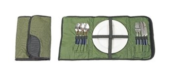 Konger Provisions Set Teller und Besteck