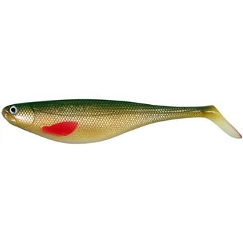 Konger Gummi Flat Shad 6cm Kol. 02 Natürliches Rotauge - 4St