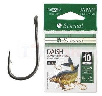 Mikado Hooks Sensual - Daishi No. 8 - Black