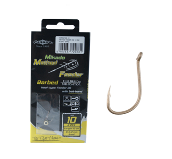 Mikado Haczyki Do Metody Plecionka 4 - 0.16mm / 8pcs