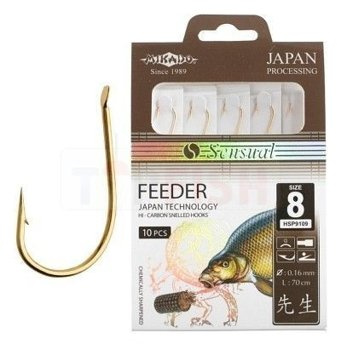 Mikado Hooks Sensual Feeder 10 Black / 0.14mm