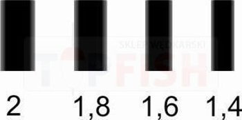 Kamatsu Messing Vorlaufrohr 1.6 - 10St