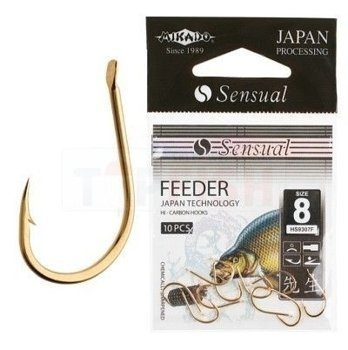 Mikado Hooks Sensual Feeder No. 10 Black - 10x
