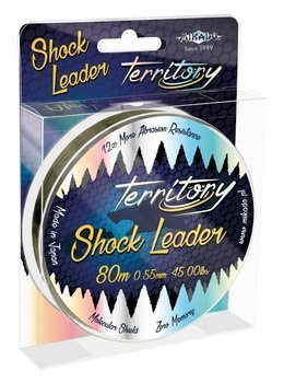 Mikado Territory Shock Leader 0.55mm / 45lbs - 80m / Grün