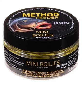 Mini Method Boilies Fermented Corn 50g 9mm
