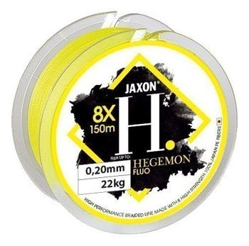 Jaxon Geflecht Hegemon 8X Fluo 0.20mm-1000m