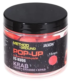 Jaxon Method Ground Crab Pop-Up Kugeln 50g / 18mm