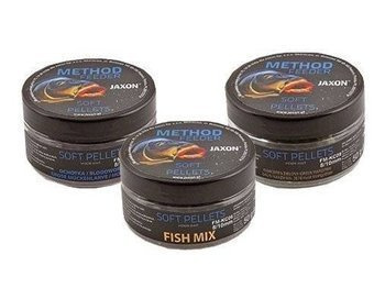 Jaxon Soft Pellets Method Feeder Białe Robaki - 50g / 8/10mm