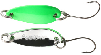 Spoon Mikado - Mini Spoon 2.4cm/1.5g - Fluo Green Silver - Pack of 1 pc.