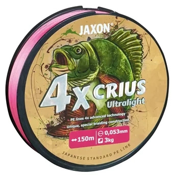Geflecht Crius 4X Ultralight Pink 0,082mm 150m