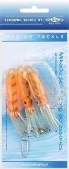 Mikado Set Sea - Squid Rig 7.5 cm - Hooks 3 x 4/0