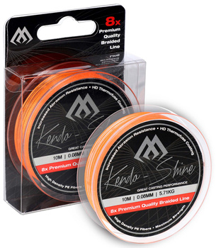 Mikado Plecionka Nihonto Fine Braid 0,45 mm/37.4kg/150m - Fluo Orange