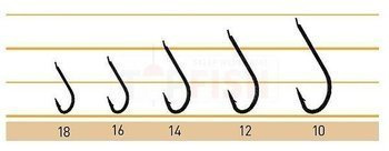 Owner 56536 Match Sproat Hooks 16 - Bronze - 14pcs