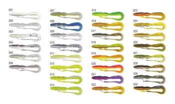 Konger Big Tail Twist 6cm - Farbe 021 - 10Stück