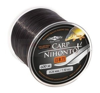 Mikado Nihonto Karpfen Monofilament 0,22mm - 600m