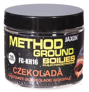 Jaxon Method Ground Hook Balls Chocolate 100g / 16mm