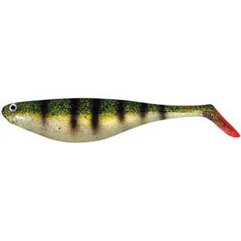 Konger Gummi Flat Shad 6cm Kol. 05 Glitzer Barsch - 4St