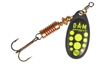 DAM - EFFZETT Black Yellow Spinnerbait 1 / 3g