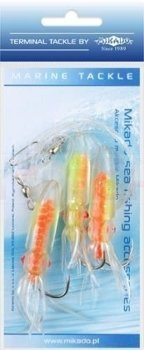 Mikado Marine Kit - Tintenfisch-Rig 7.5 Cm - Haken 3x4/0
