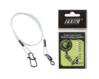 Jaxon Przypon Fluorocarbon Jerk - 30cm / 20kg - 2x