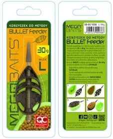 MegaBAITS Feeder Feeder 1 pcs  L 30 g