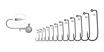 Kamatsu Jig Head X-Press 1 - 3g - 3 Stück