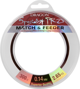 Dragon Specialist Pro Match & Feeder Linie 0.14 mm2.65kg-300m