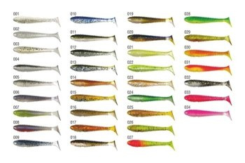 Konger Grubber Shad 7cm - Farbe 029 - 5Stück
