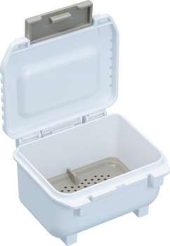 Pojemnik na żywe przynęty MEIHO-VERSUS Baitbox do serii BM- 100x90x60 mm białe
