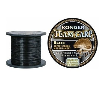Konger Team Karpfen Schwarz Schnur 0.20mm / 1000m / 5.2kg