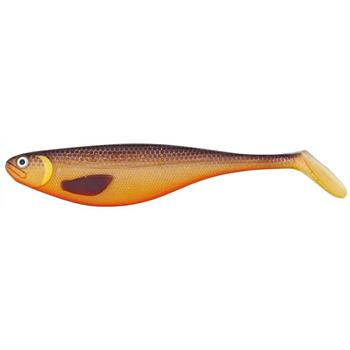 Konger Gummi Flat Shad 6cm Kol. 12 Brassen Team - 4Stück