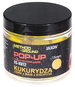 Jaxon Method Ground Corn Pop-Up Balls 50g / 18mm