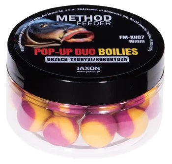 Pop-Up Duo-Boilies Method Feederbälle Erdmandel/Mais 40g 16mm
