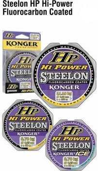 Konger Hi Power Fluorocarbon Beschichtete Schnur 0.18mm-150m-5.15kg