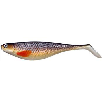 Konger Gummi Flat Shad 6cm Kol. 03 Geflecktes Rotauge - 4St