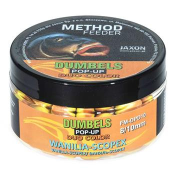 Jaxon Dumbels Duo Color Pop-Up Method Feeder - 8/10mm - 30g