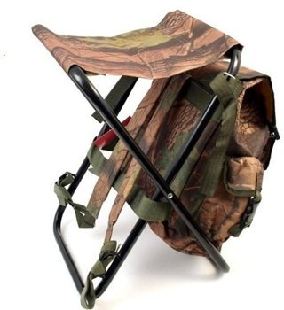 Konger Stołek z Plecakiem - Kolor Moro - Maskujący