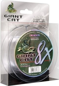 Dragon Giant Cat 8X Braid 300m - 120 lb - Dunkelgrün
