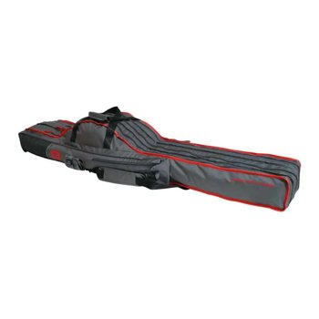 Mikado Pokrowiec Wędkarski 3 Komorowy 140cm - Szary