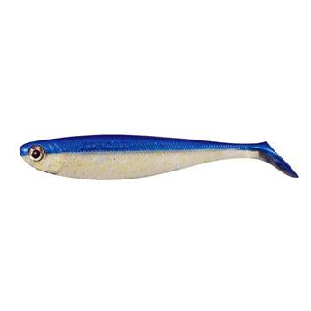 Konger Gummi Power Hecht 11cm Kol. 01 Blauer Rücken - 4 Stück